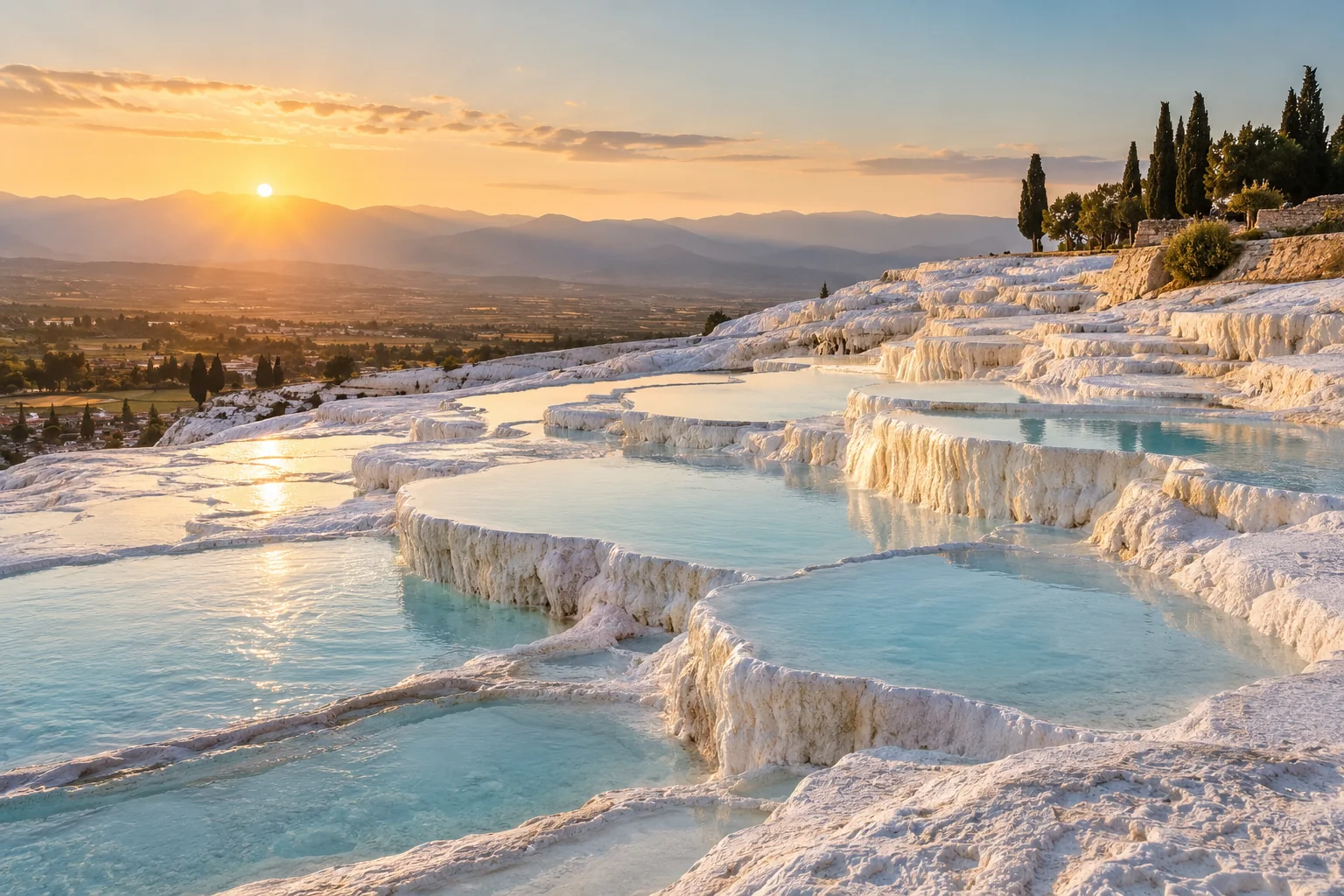 باموكالي — صورة توضيحية / pamukkale — illustrative image