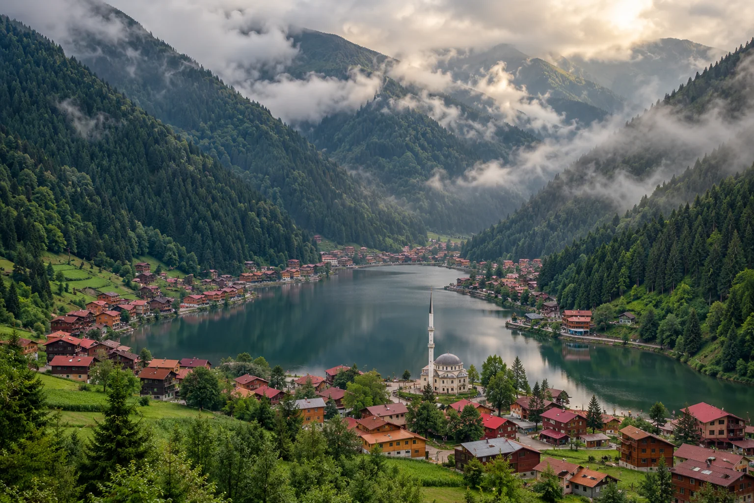 uzungol lake